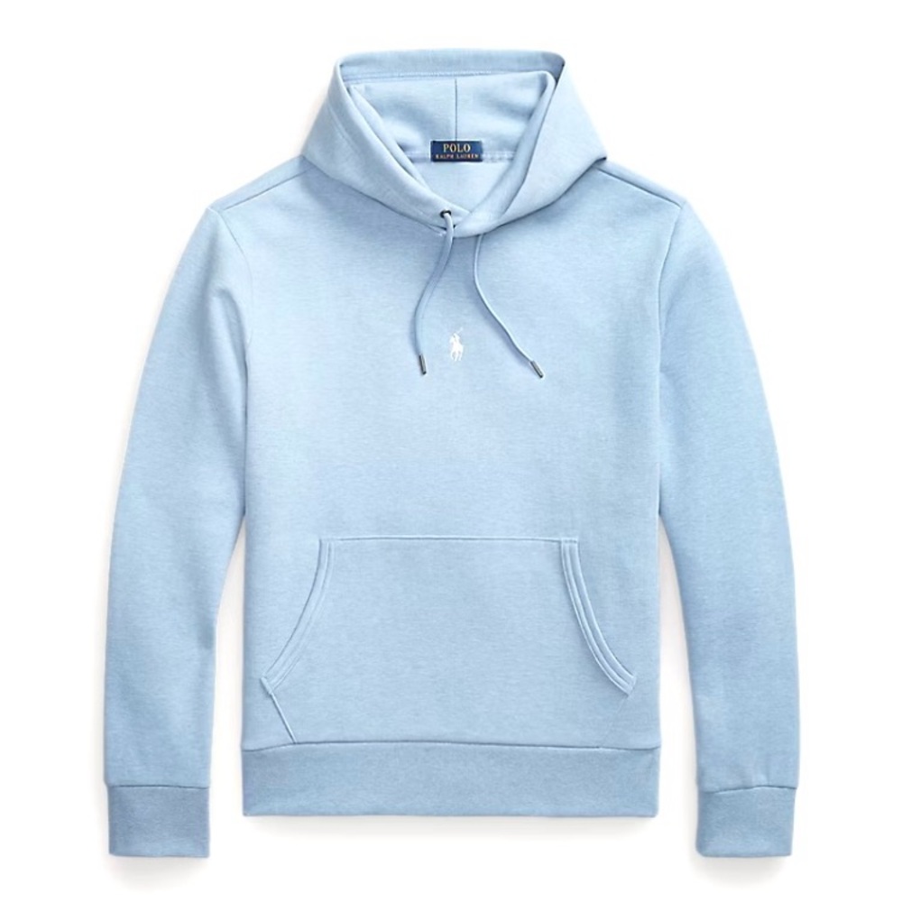 Polo by Ralph Lauren Blue/Heather Pullover Hoodie Size M RETAIL $138